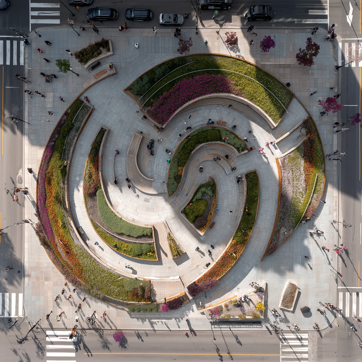 Public landscape design Riyadh